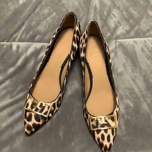 Holiday Sale-Offering 30% discount NWOB-Tory Burch leopard block heels